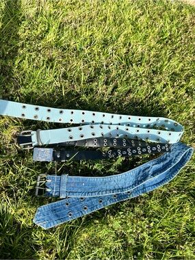 ✨Y2k Set of grommet belts